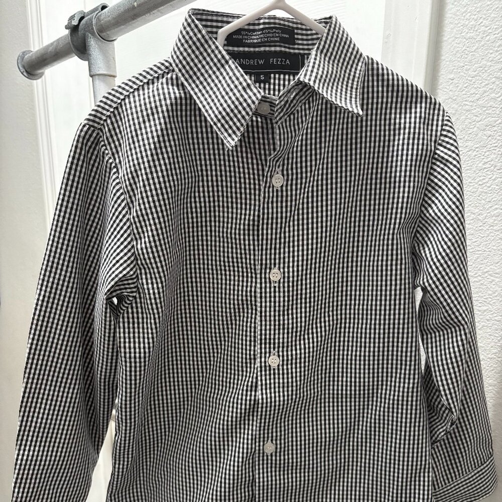 Boys polo Size 5 Andrew Fezza